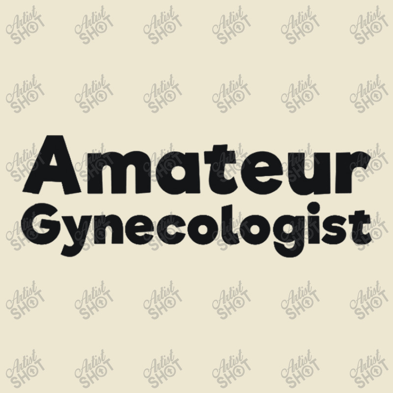 Amateur Gynecologist Doctor Humor Black Cropped Hoodie by BLACKSTONE | Artistshot