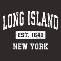 Long Island New York Ny Vintage Established Sports Design Pullover Hoo Racerback Tank | Artistshot