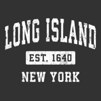 Long Island New York Ny Vintage Established Sports Design Pullover Hoo Baby Bodysuit | Artistshot