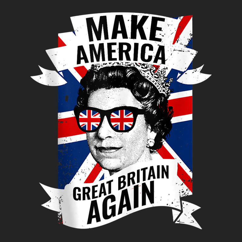 Make America Great Britain Again Funny British Queen Tank Top 3/4 Sleeve Shirt | Artistshot