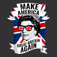 Make America Great Britain Again Funny British Queen Tank Top Vintage Hoodie And Short Set | Artistshot