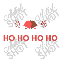 Brown And Red Vintage Christmas Ho Ho Ho V-neck Tee | Artistshot