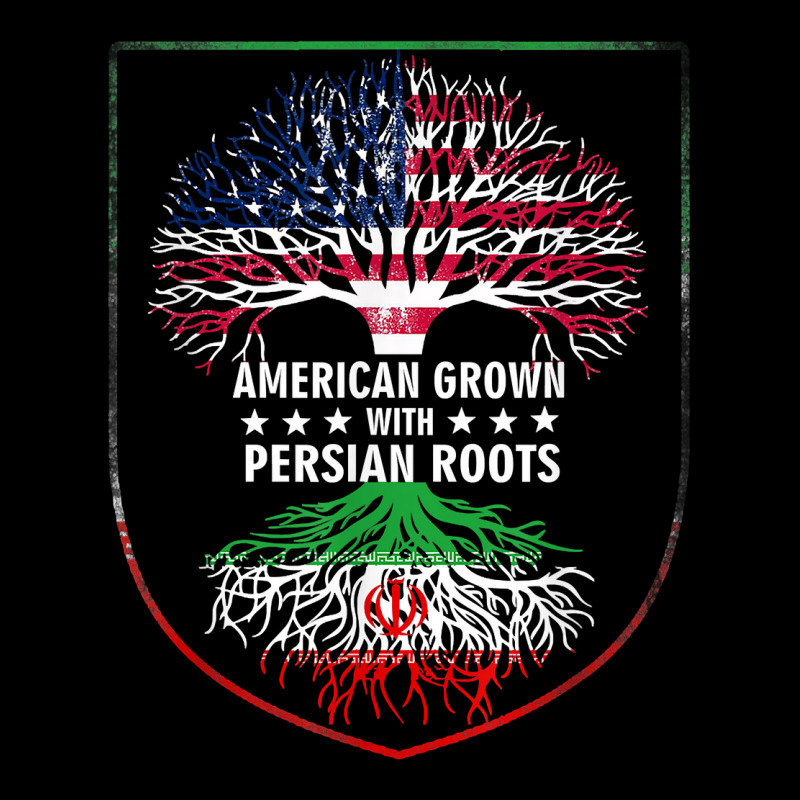 American Grown With Persian Roots   Persia T Shirt Adjustable Cap | Artistshot