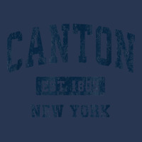 Canton New York Ny Vintage Athletic Sports Design T Shirt Men Denim Jacket | Artistshot