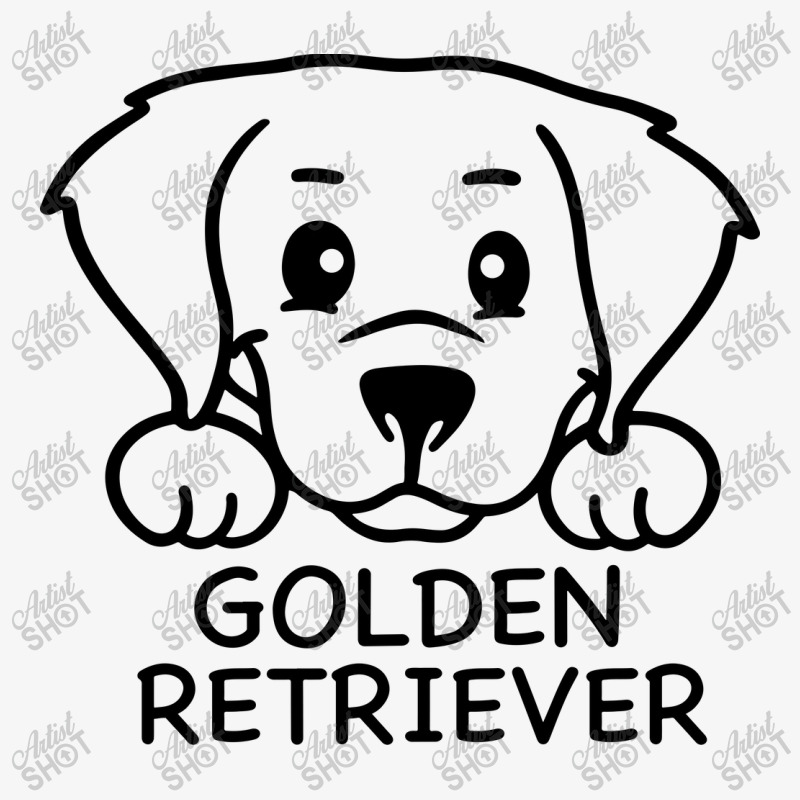 Golden Retriever Ladies Fitted T-Shirt by waroenk design | Artistshot