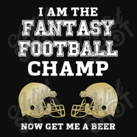 Mens Proud Football Champ Crop Top | Artistshot