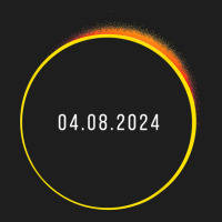 American Totality Solar Lunar Eclipse April 8, 2024 T Shirt Classic T-shirt | Artistshot