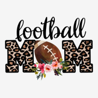 Football Football Mom Leopard Flower Sporty Football Lovers 64 Footbal Classic T-shirt | Artistshot