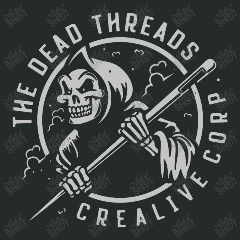 The Dead Threads Women's Triblend Scoop T-shirt by lapilune | Artistshot