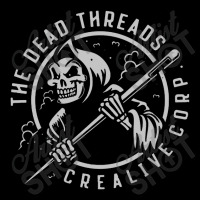 The Dead Threads Cropped Hoodie | Artistshot