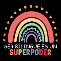 Ser Bilingue Es Un Superpoder Spanish Teacher Back To School Pullover Fleece Short | Artistshot