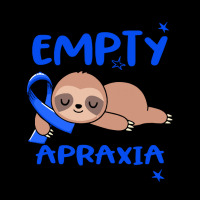 Apraxia Awareness T  Shirt Mostly Running On Empty Apraxia Warrior T Legging | Artistshot