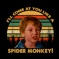 I'll Come At You Like A Spider Monkey Vintage T Shirt Zipper Hoodie | Artistshot