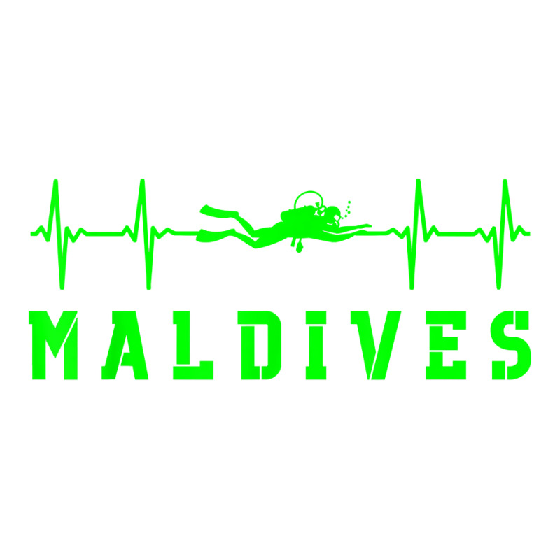 Maldives Scuba Diving Maldives Souvenir Heartbeat Diving T Shirt Crewneck Sweatshirt | Artistshot