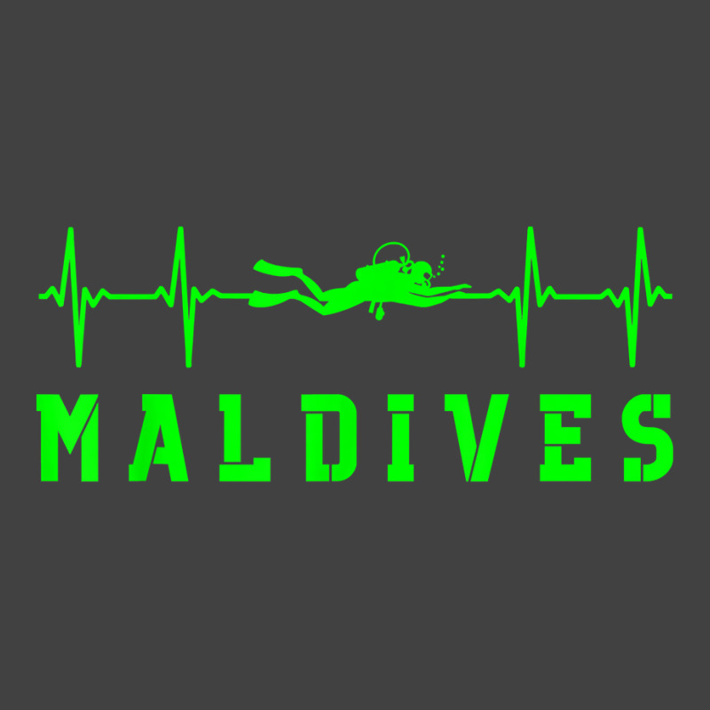 Maldives Scuba Diving Maldives Souvenir Heartbeat Diving T Shirt Vintage T-shirt | Artistshot