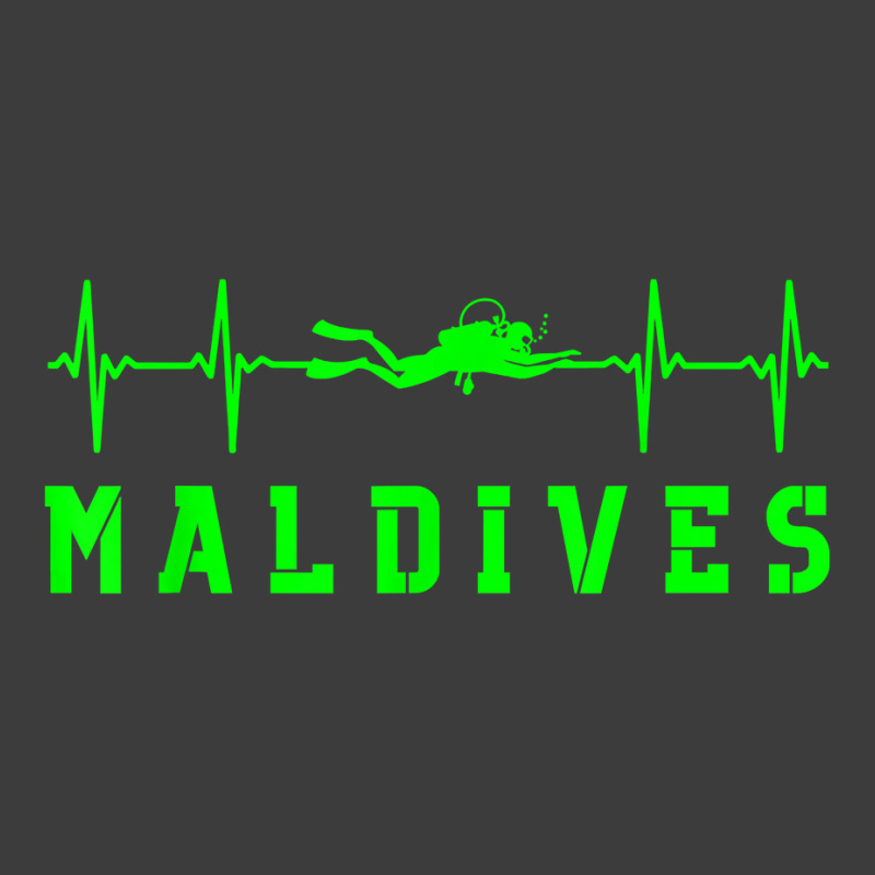 Maldives Scuba Diving Maldives Souvenir Heartbeat Diving T Shirt Men's Polo Shirt | Artistshot