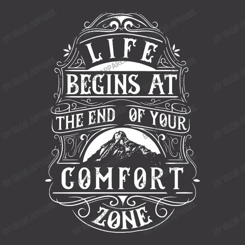 The End Of Your Comfort Zone Ladies Curvy T-Shirt by BLQS Apparel | Artistshot