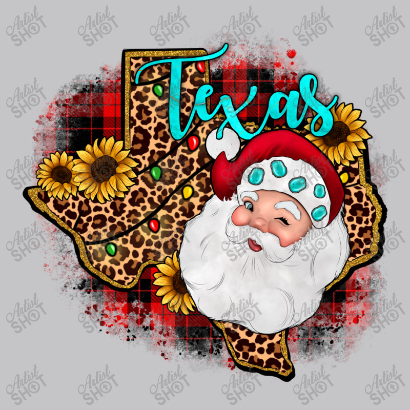 Santa Texas Map Baby Bodysuit | Artistshot