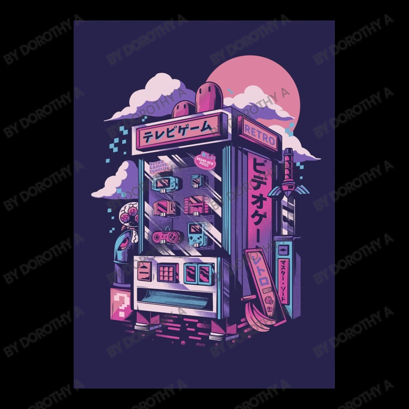 Retro Gaming Machine Fleece Short | Artistshot