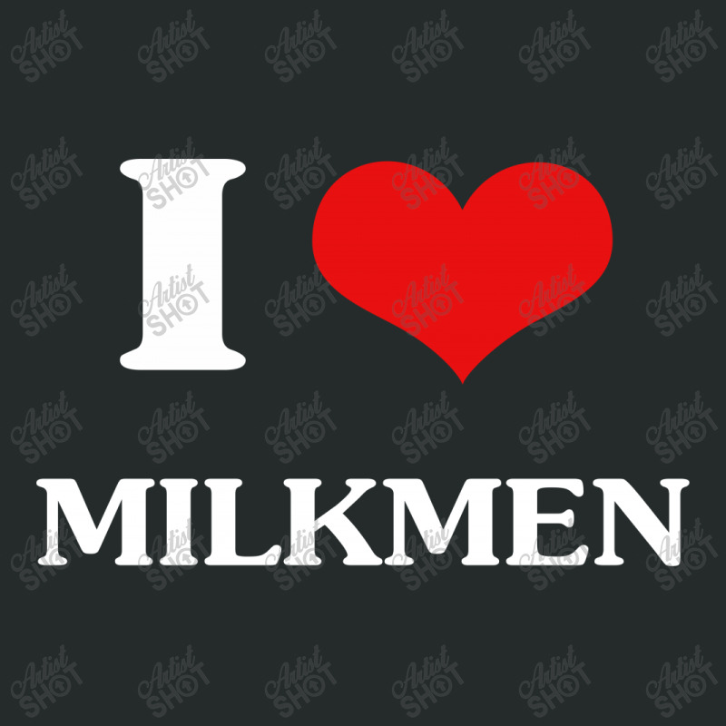 I Love Milkmen Women's Triblend Scoop T-shirt by Raizume76 | Artistshot