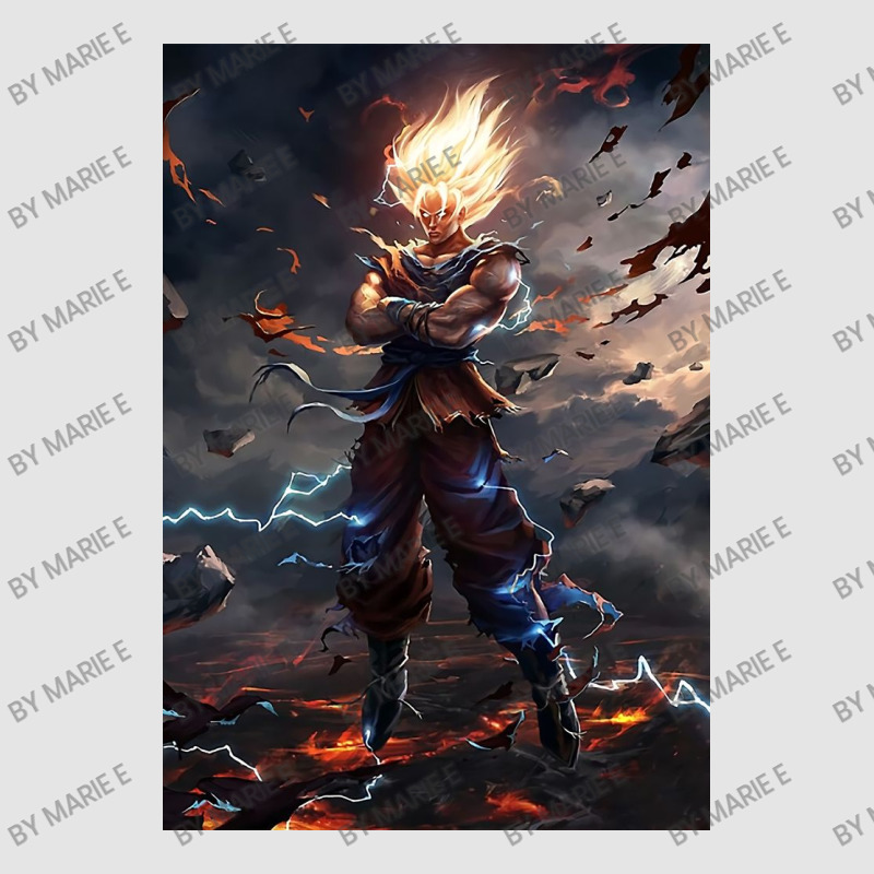 Son Goku Super Saiyan Exclusive T-shirt by Marie E | Artistshot