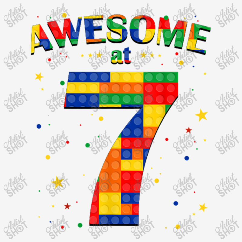 Building Blocks Bricks Awesome At 7 Years Old Birthday Boy Full Set Car Mats | Artistshot