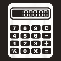 Calculator T Shirt Tank Top | Artistshot