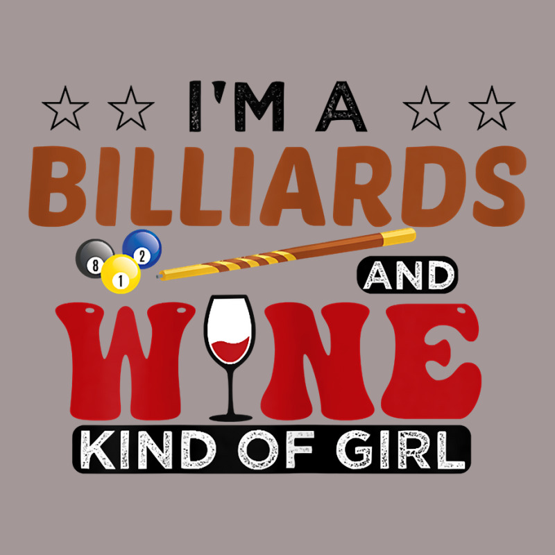 Womens I'm A Billiards And Wine Kind Of Girl Snooker Pool Billiard T S Vintage Short | Artistshot