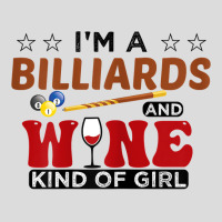 Womens I'm A Billiards And Wine Kind Of Girl Snooker Pool Billiard T S Men's Polo Shirt | Artistshot