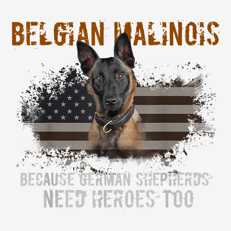 Belgian Malinois American Flag Funny T Shirt Dog Gift T Shirt Adjustable Cap by jaiahlowes | Artistshot