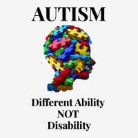 Autism Puzzle Autistic Different Ability Not Disability Autistic Adjustable Cap | Artistshot