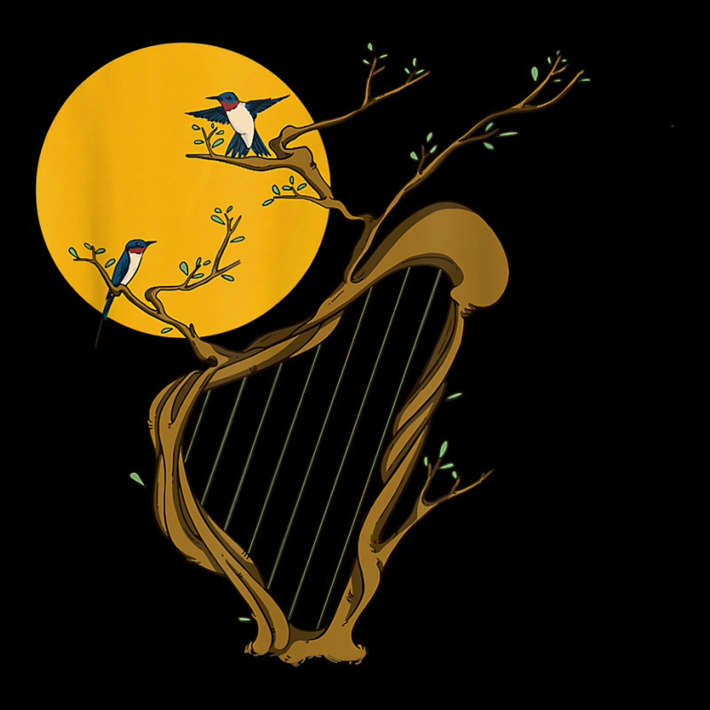 Harp Tree Of Life Nature Harp Player Harpist Instrumentalist T Shirt Kids Cap | Artistshot