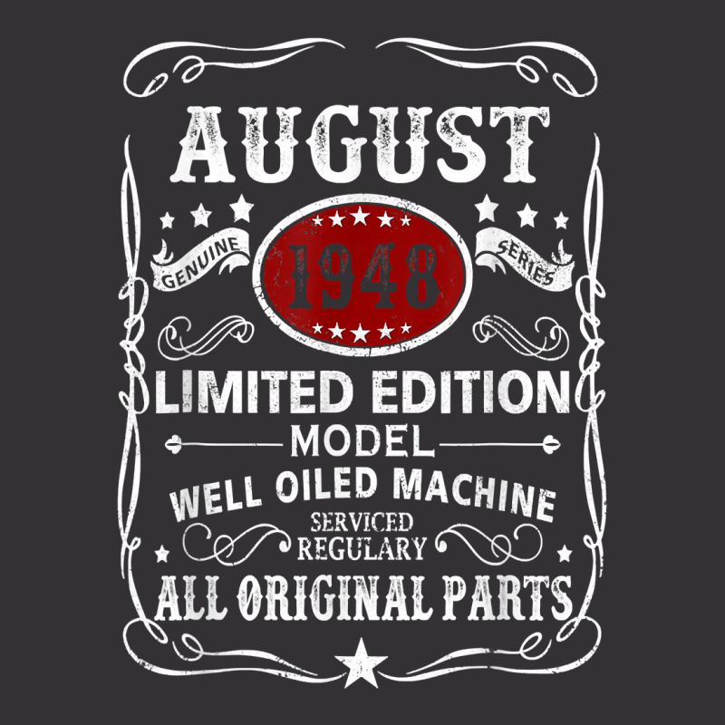 August 1948 Limited Edition Model Well Oiled Machine T Shirt Vintage Hoodie | Artistshot