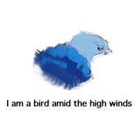 I Am A Bird Amid The High Winds Youth Sweatshirt | Artistshot