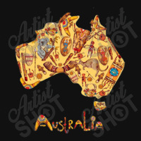 Australian Continent Baby Bibs | Artistshot