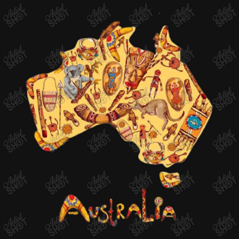 Australian Continent Baby Bibs by Dzikra's Father | Artistshot