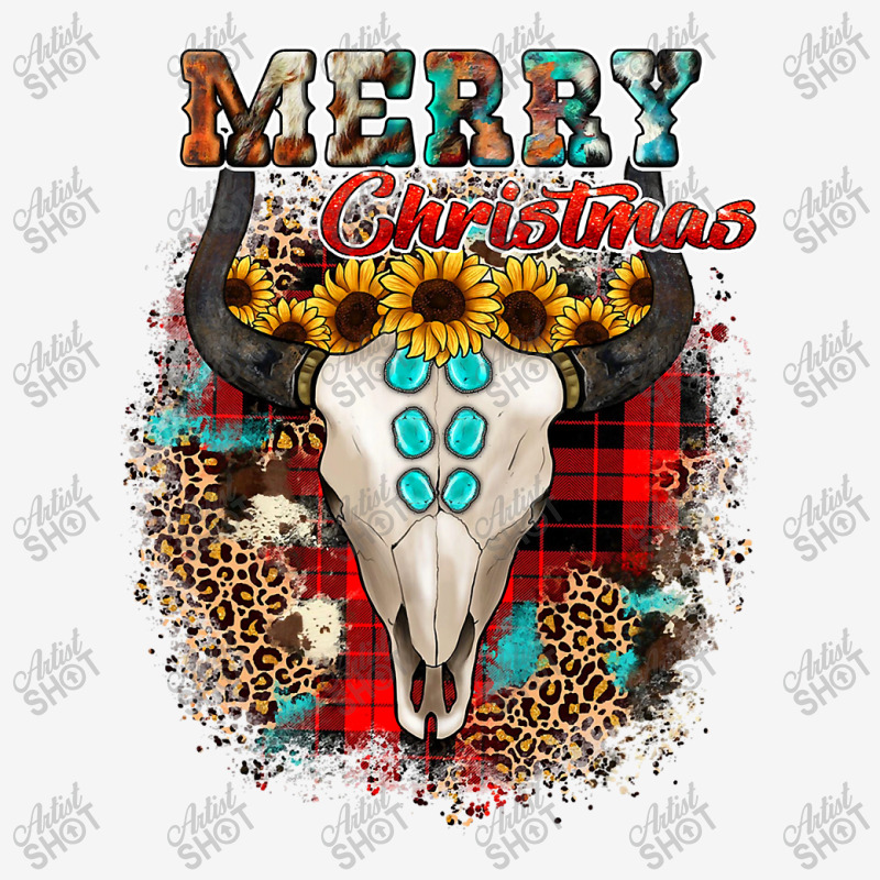 Western Plaid Leopard Cow Print Bull Skull Merry Christmas T Shirt Baby Beanies by Rudy_Glenn | Artistshot