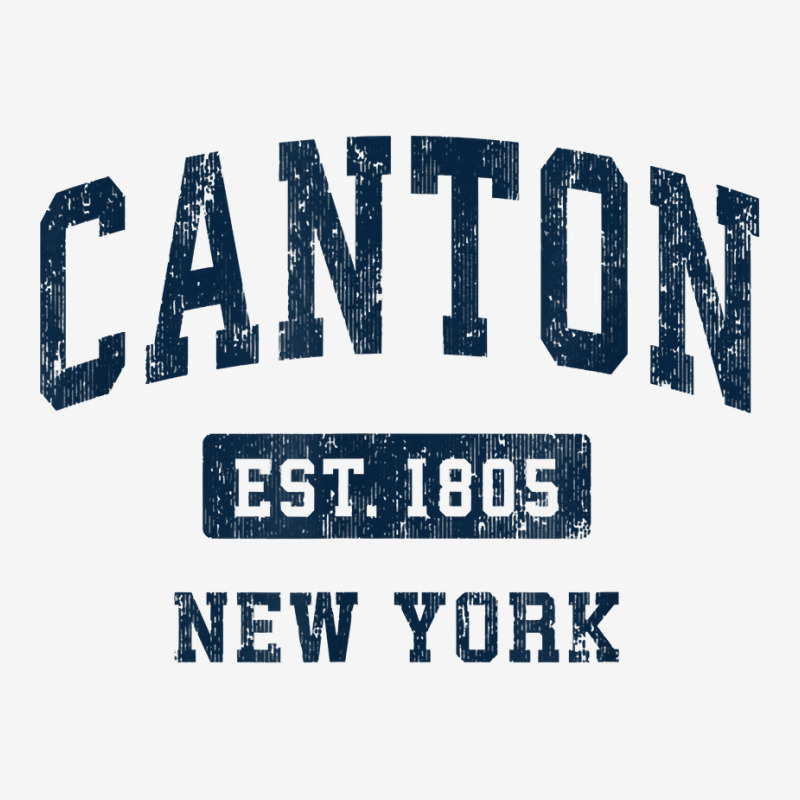 Canton New York Ny Vintage Athletic Sports Design T Shirt Ladies Polo Shirt by peersodshamiw8 | Artistshot