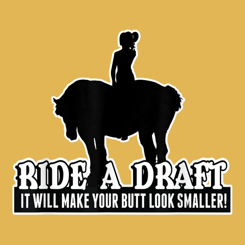 Funny Ride A Draft Horse T Shirt For Women Riders Vintage Hoodie And Short Set by GradenKacers | Artistshot