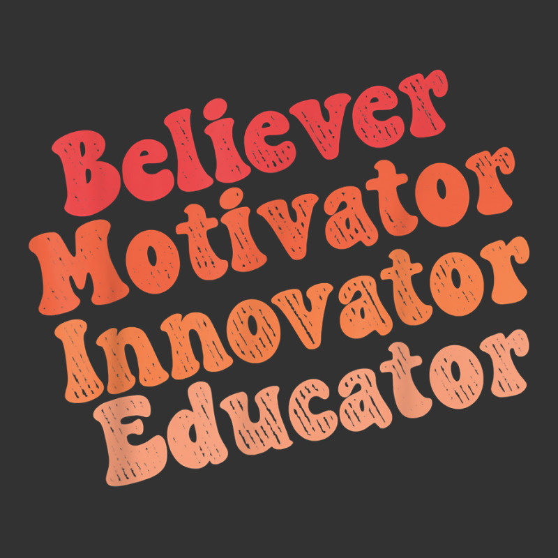 Funny Retro Shirt Believer Motivator Innovator Educator T Shirt Baby Bodysuit by komulavcasante6 | Artistshot