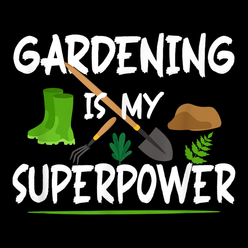 Gardening Is My Superpower, Funny Gardener T Shirt Men's 3/4 Sleeve Pajama Set by GradenKacers | Artistshot