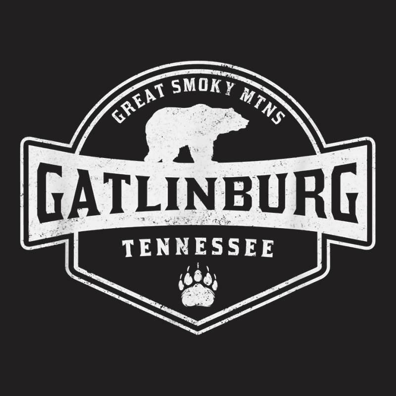 Gatlinburg Tennessee Great Smoky Mountains Black Bear T Shirt T-Shirt by GradenKacers | Artistshot