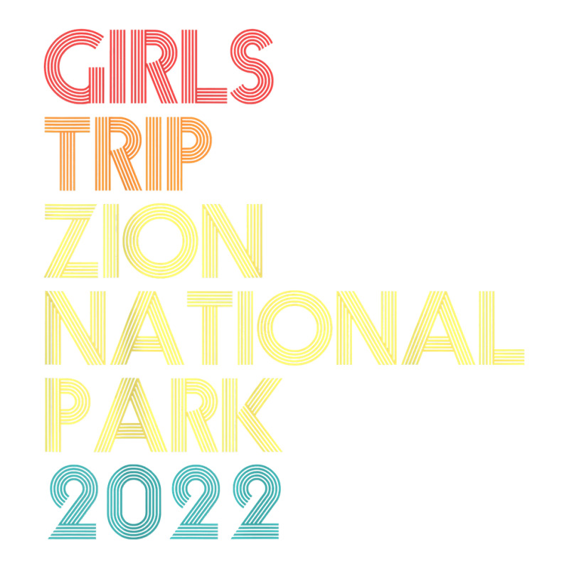 Girls Trip 2022 Zion National Park Utah Vacation Matching T Shirt V-Neck Tee by GradenKacers | Artistshot