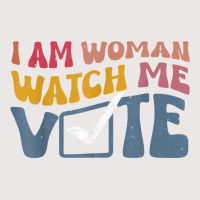 I Am Woman Watch Me Vote Vintage T Shirt Pocket T-shirt | Artistshot