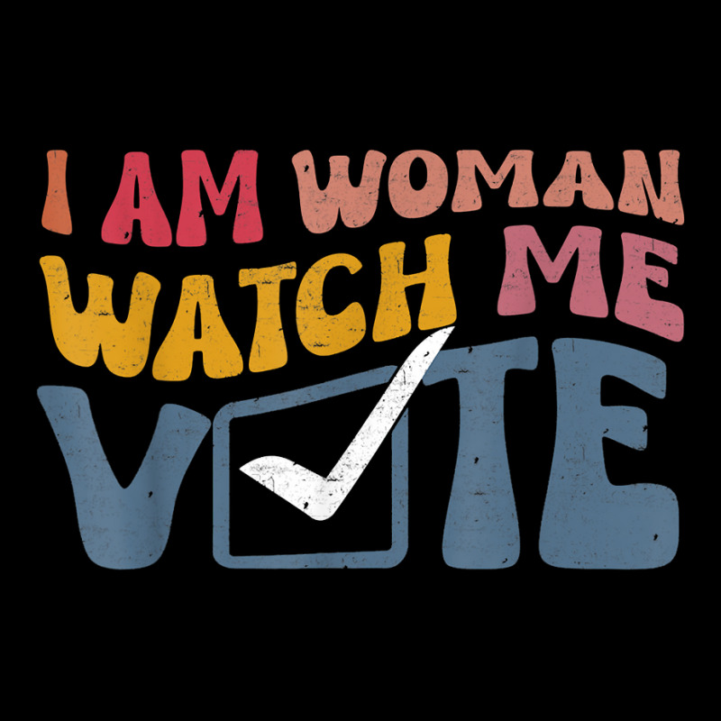 I Am Woman Watch Me Vote Vintage T Shirt Men's 3/4 Sleeve Pajama Set by komulavcasante6 | Artistshot