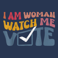 I Am Woman Watch Me Vote Vintage T Shirt Men Denim Jacket | Artistshot