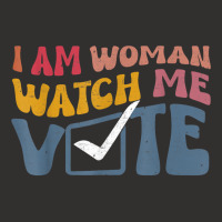 I Am Woman Watch Me Vote Vintage T Shirt Champion Hoodie | Artistshot