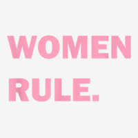 Women Rule Period Bold Feminist Dark Color T Shirt Front Car Mat | Artistshot