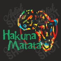 Funny Hakuna Matata Ladies Fitted T-shirt | Artistshot