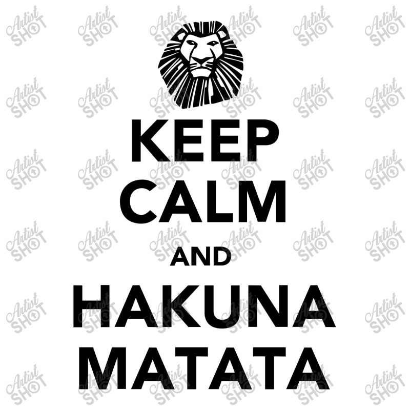 Keep Calm Hakuna Youth Hoodie by Reotechart | Artistshot